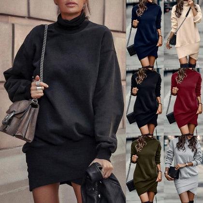 Bianca - Stylish Fall Sweater Dress