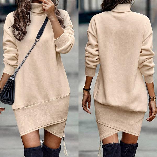 Bianca - Stylish Fall Sweater Dress