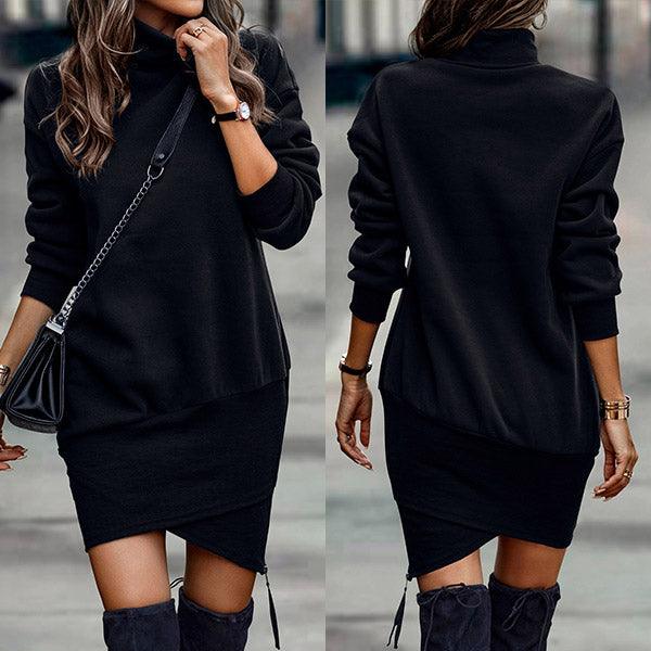 Bianca - Stylish Fall Sweater Dress