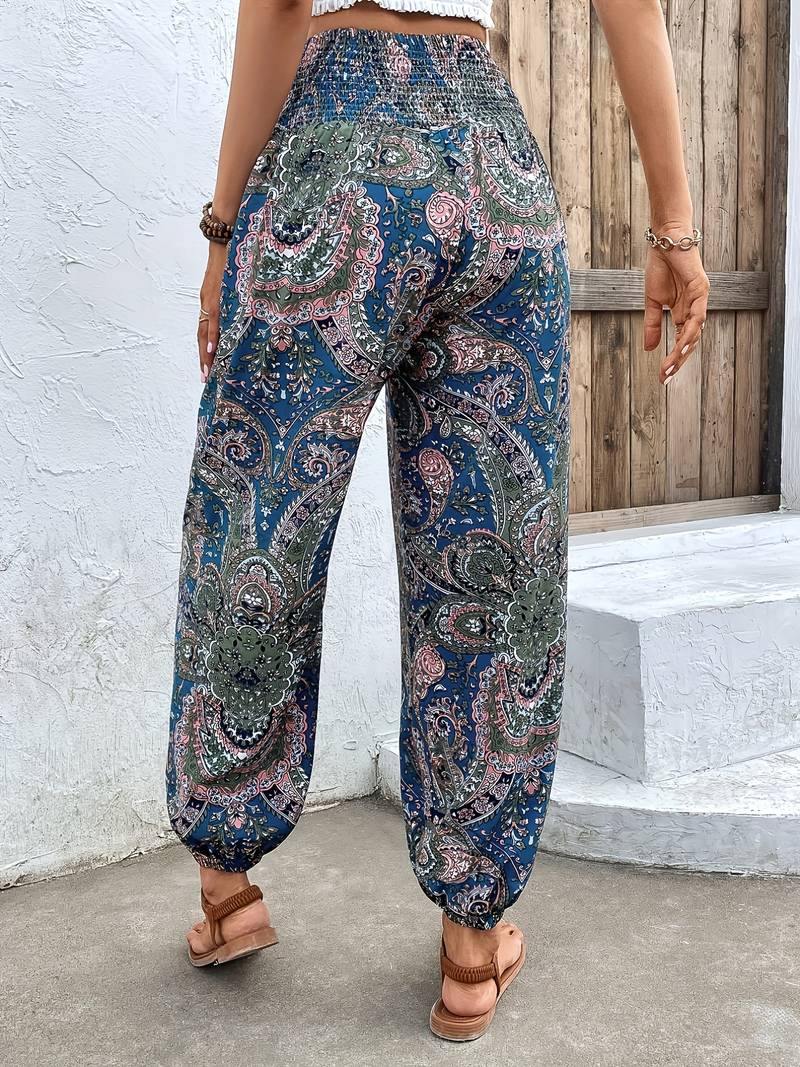 Elara - Boho Stretch Trousers