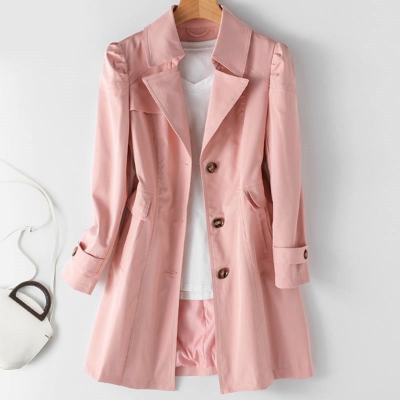 Jazmin - Elegant Trench Coat