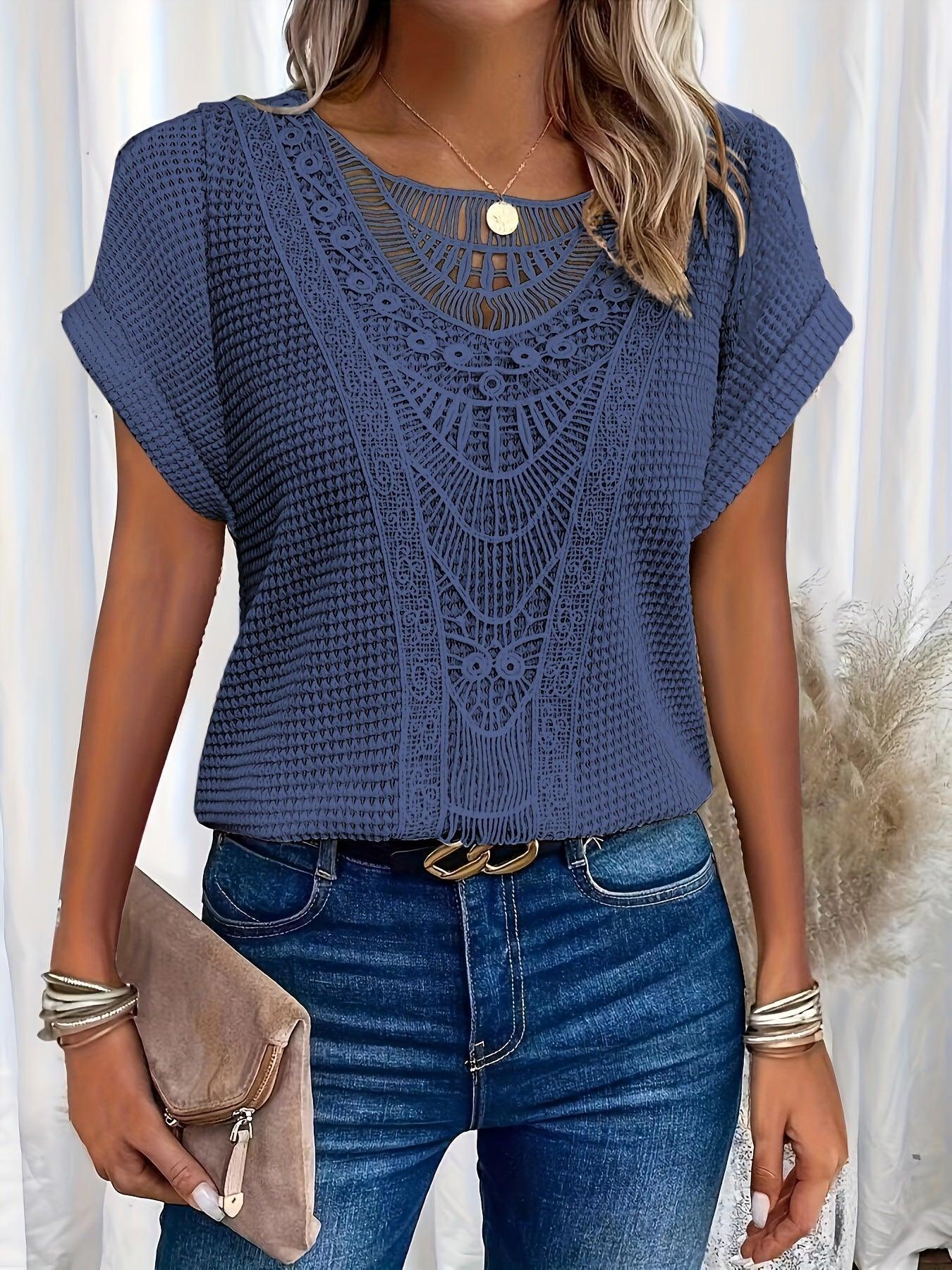 Lexi - Intricate Lace-Detail Top