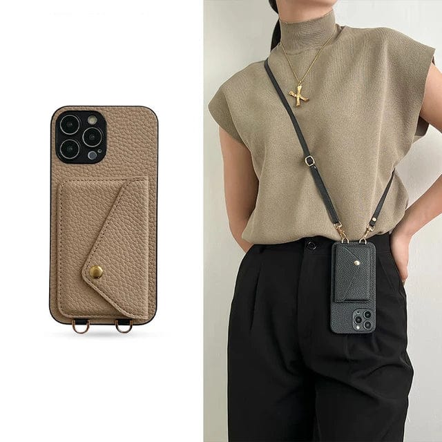 Catherine - Crossbody Phone Case with Cord for Women