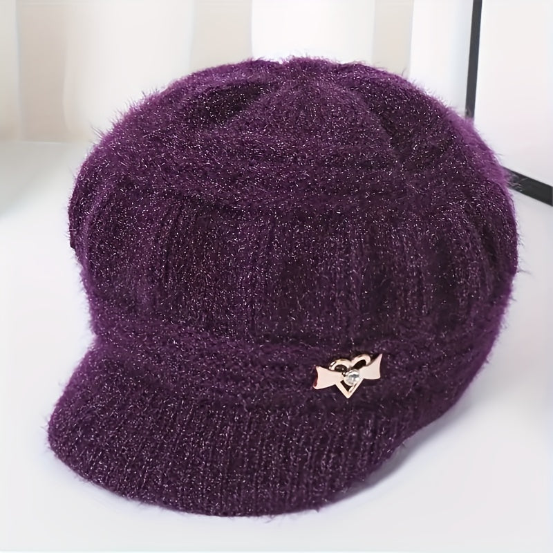 Jessa - Cozy Knit Winter Cap with Cuff