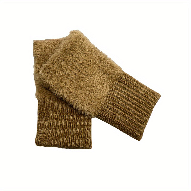 Ines - Cozy Winter Fingerless Gloves