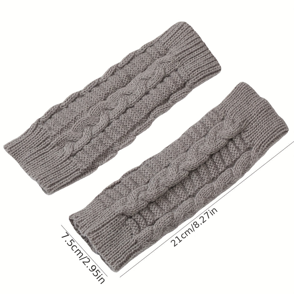 Koa - Stylish Fingerless Winter Gloves