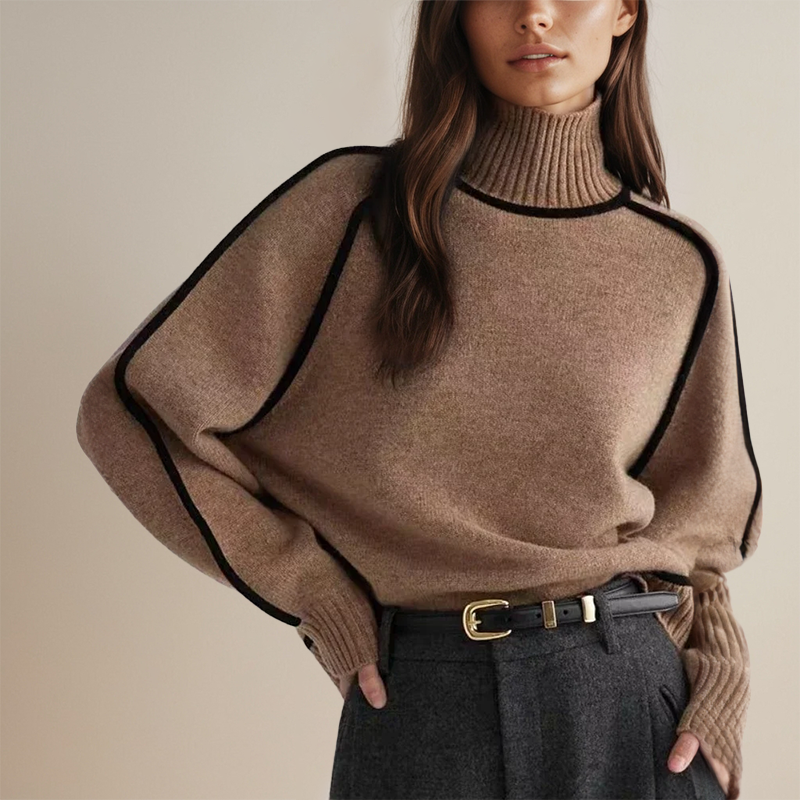 Zinnia - Knit Turtleneck Sweater for Effortless Fall Style