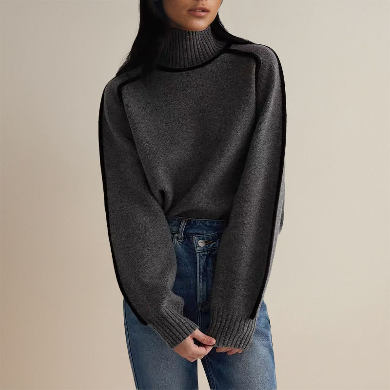 Camilla - Premium Turtleneck Pullover