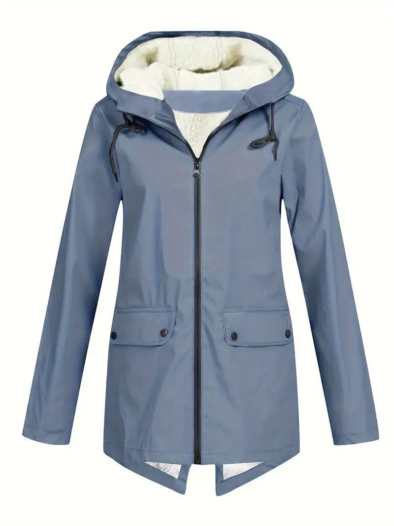 Lumi - Hooded Zipper Jacket for Women