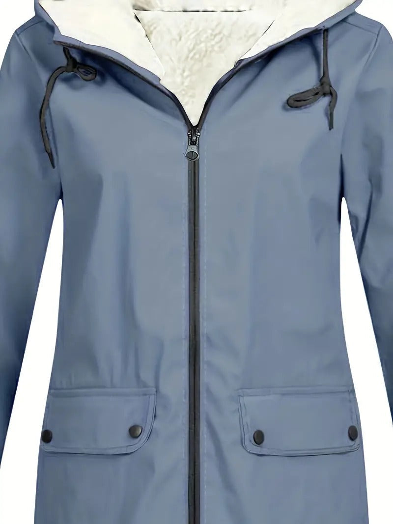 Lumi - Hooded Zipper Jacket for Women