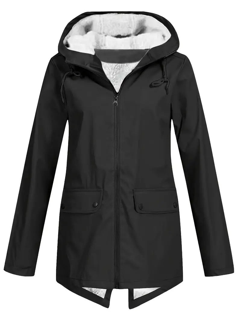 Lumi - Hooded Zipper Jacket for Women