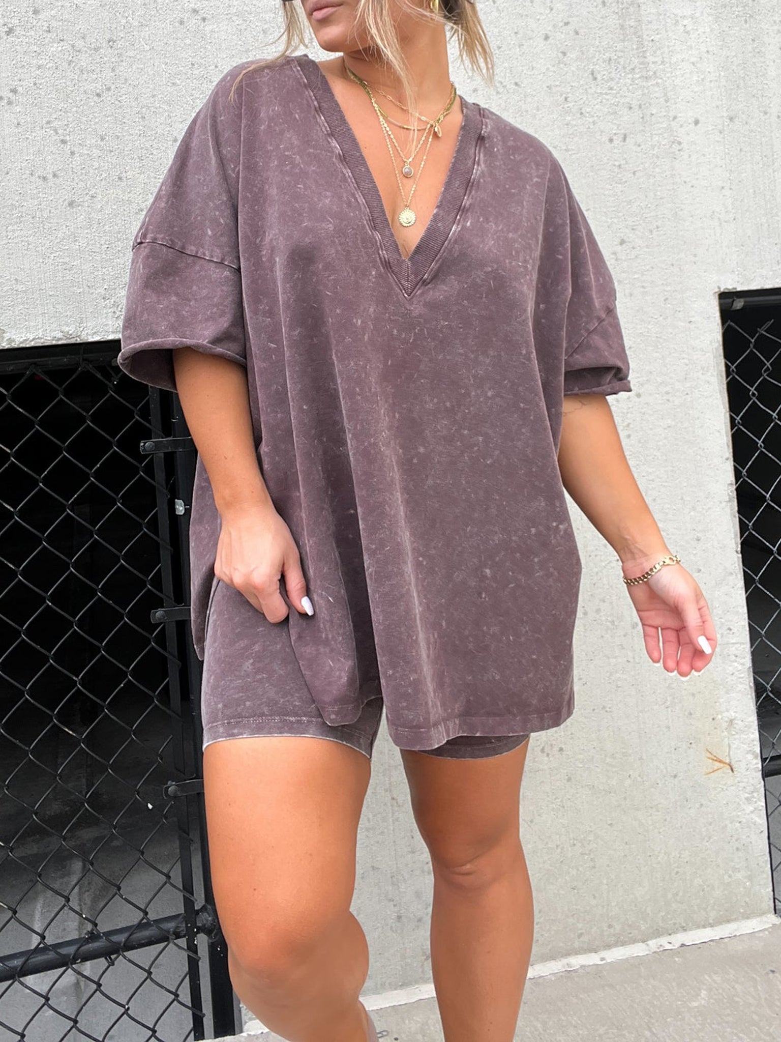 Felicity - Loose T-Shirt and Shorts Set