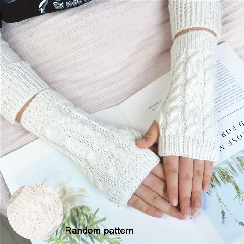 Koa - Stylish Fingerless Winter Gloves