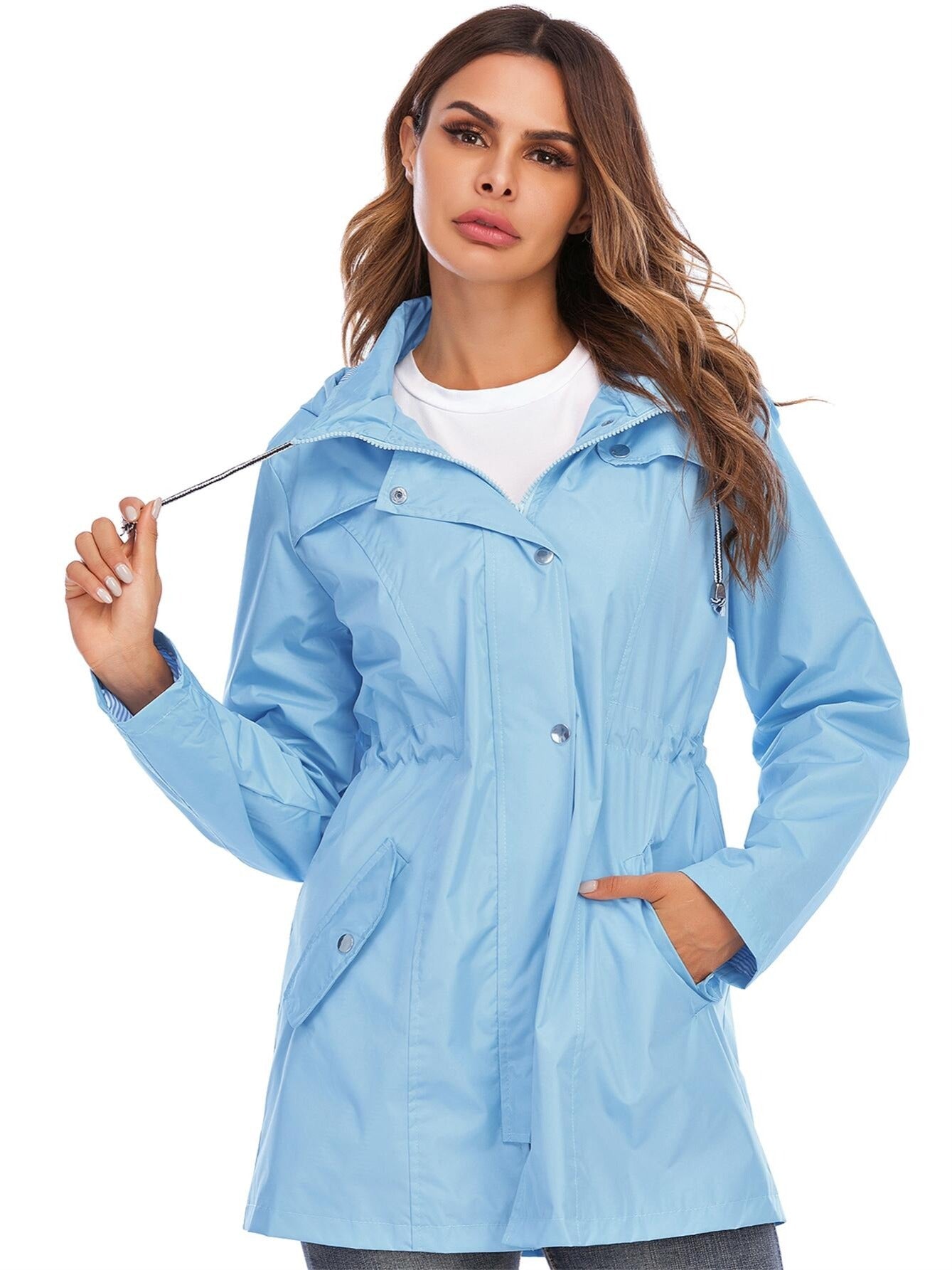 Sabine - Hooded Rain Jacket