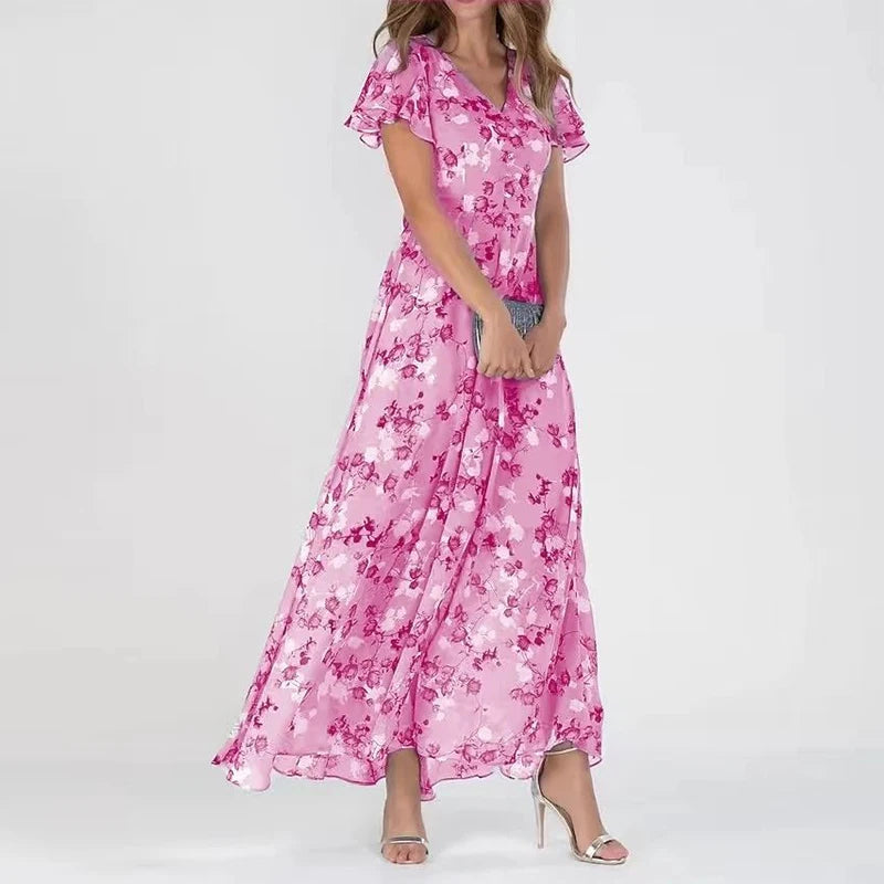 Eva - Glamorous Summer Maxi Dress