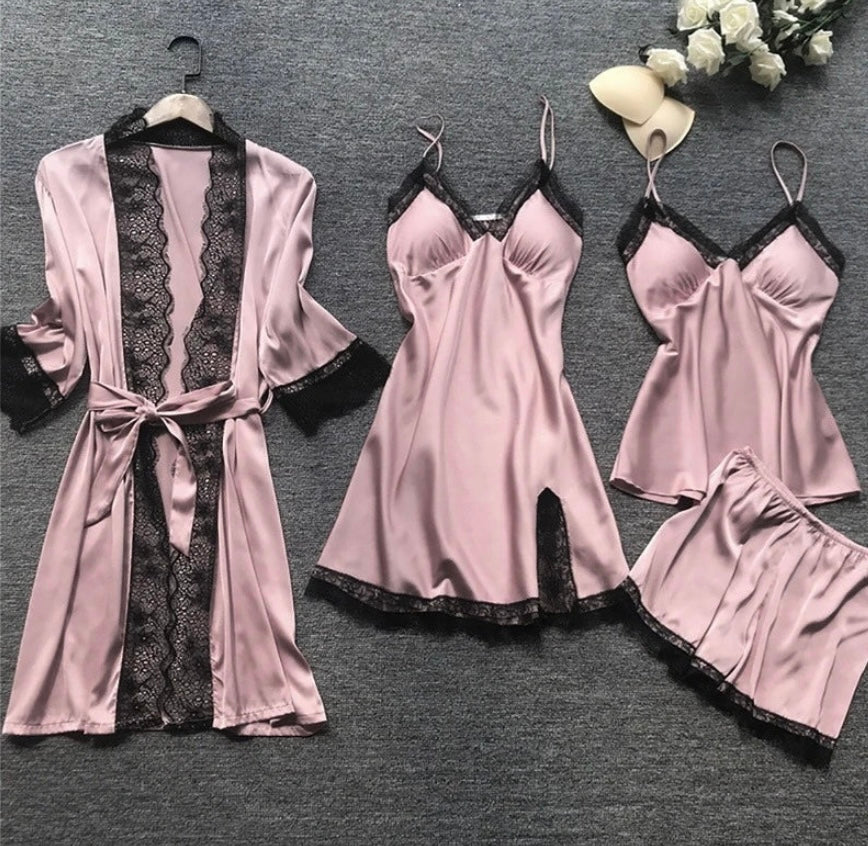 Millie - Elegant Satin Sleepwear Set for Women