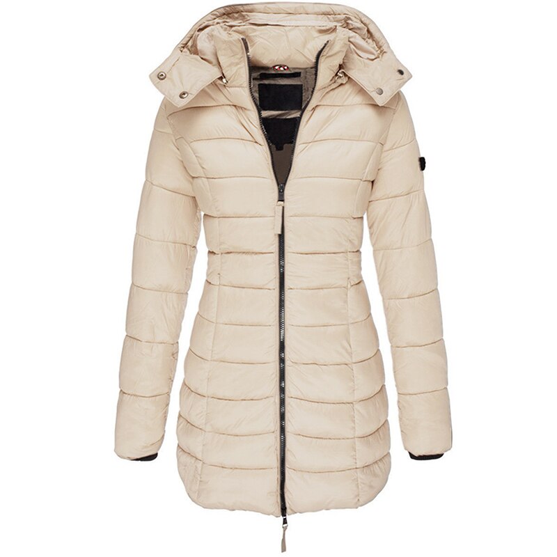 Marlowe Coat - Premium Hooded Down Jacket for Fall/Winter