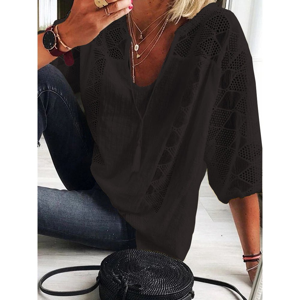 Olivia - Chic Accent Blouse