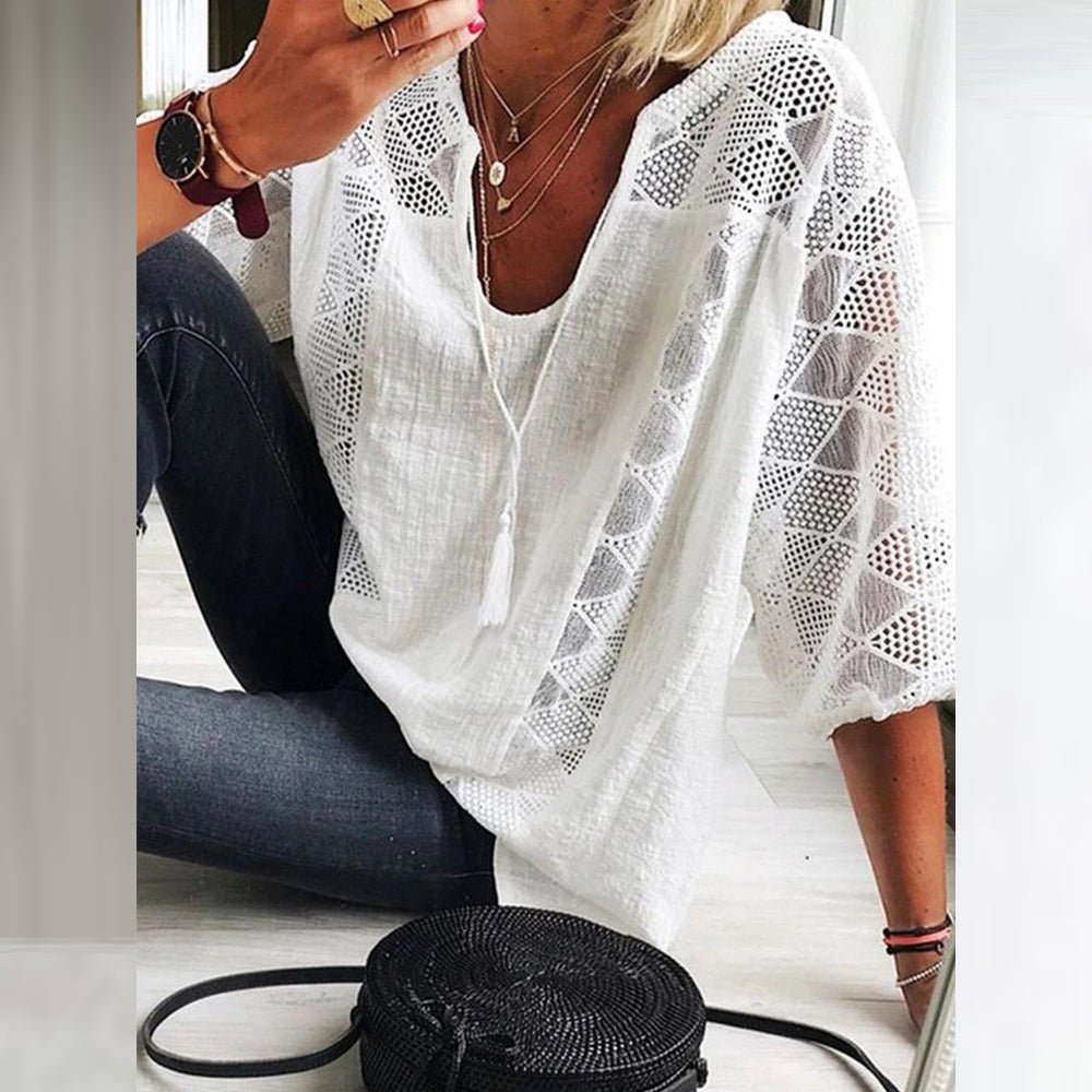 Olivia - Chic Accent Blouse