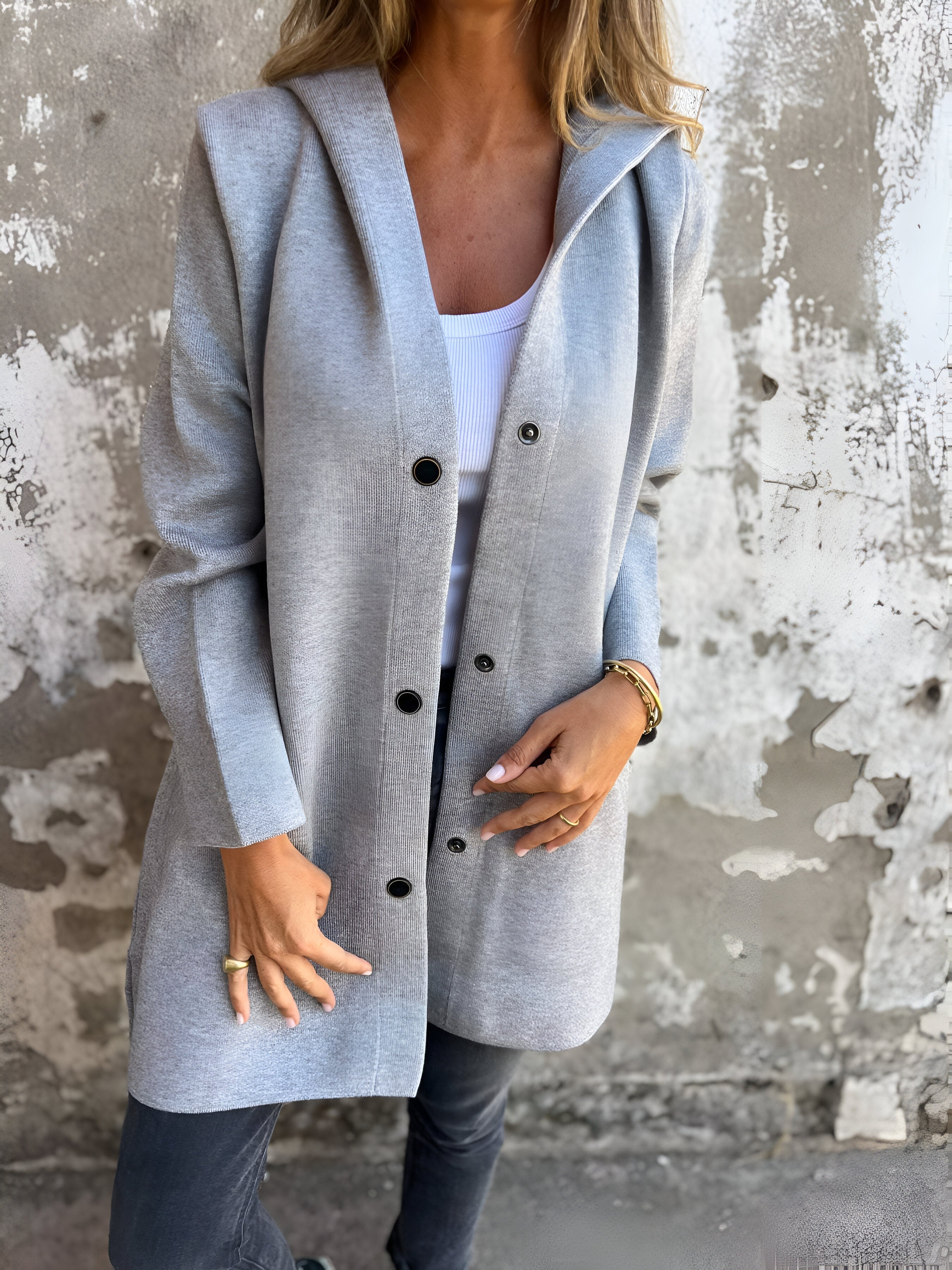 Aria - Casual Hooded Jacket