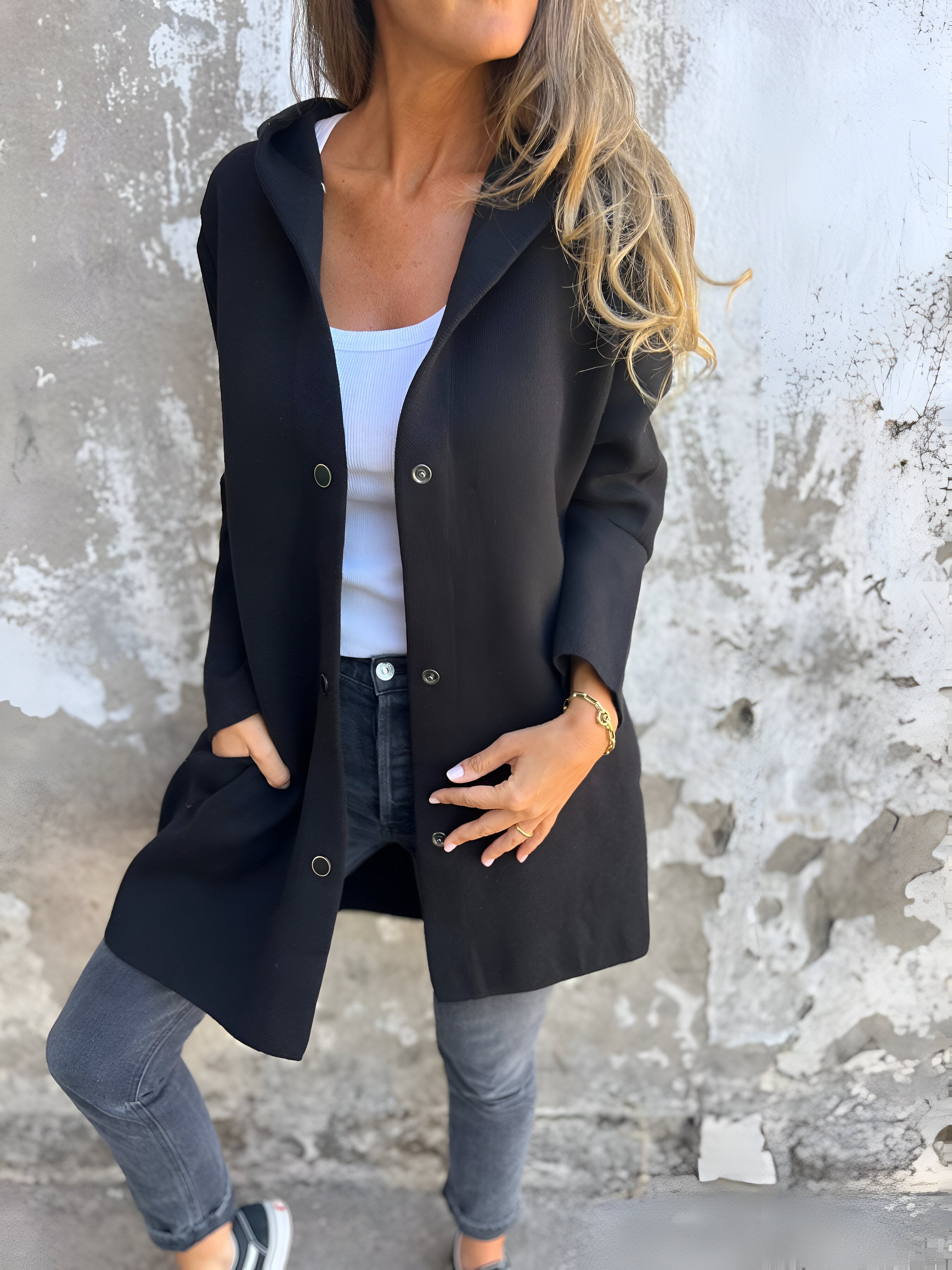 Aria - Casual Hooded Jacket