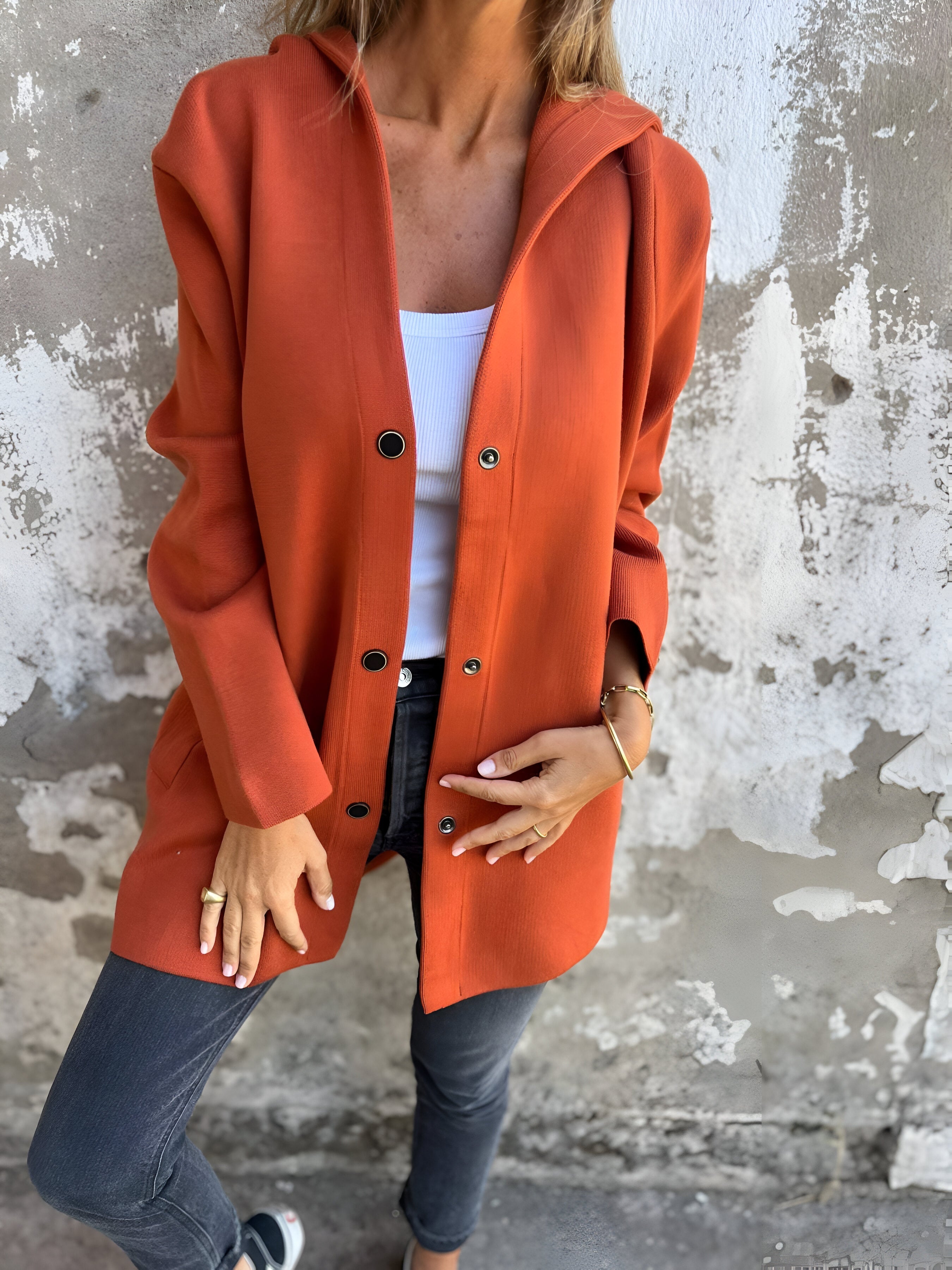Aria - Casual Hooded Jacket