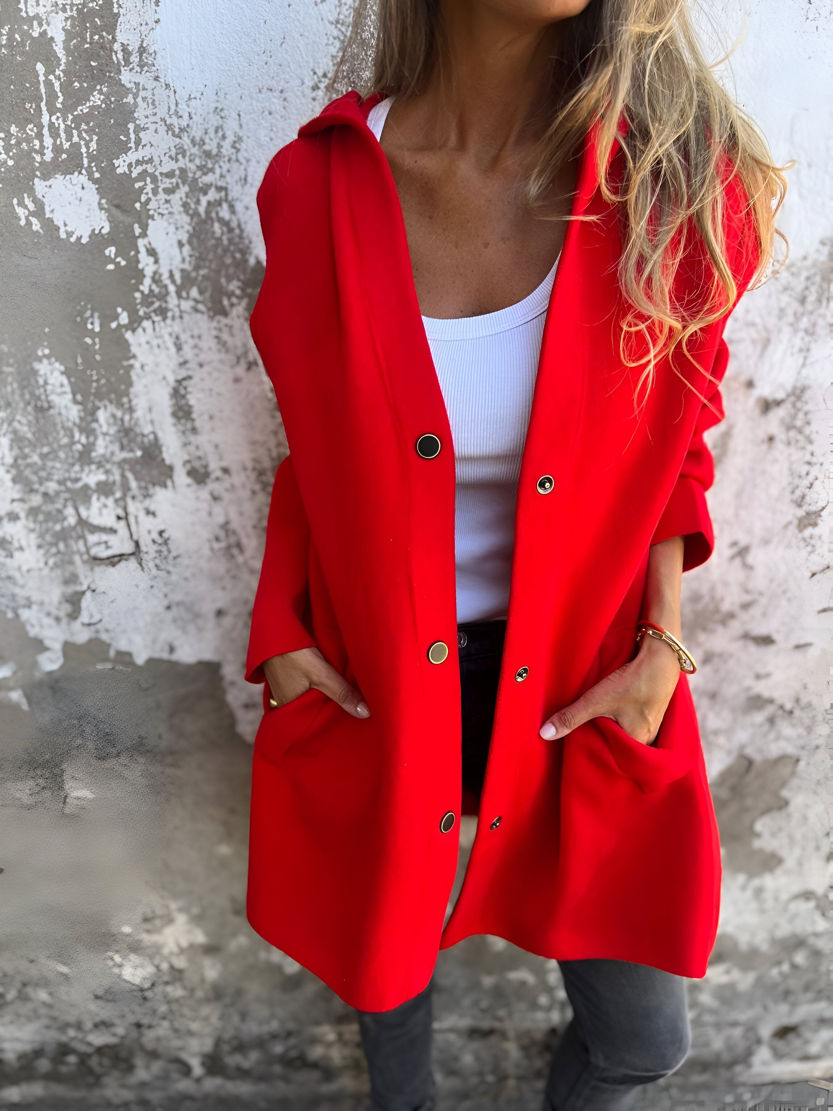 Aria - Casual Hooded Jacket