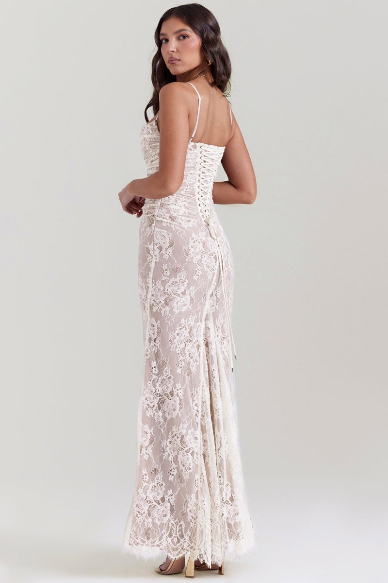 Imogen - Vintage Elegance Maxi Dress