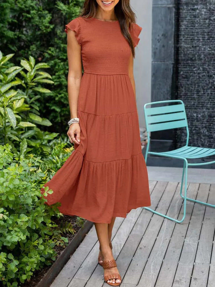 Celia - Elegant Maxi Dress with Flattering Design