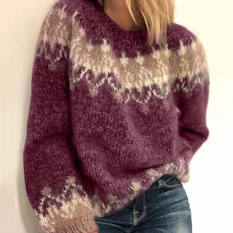 Tessa - Cozy Textured Knit Jumper