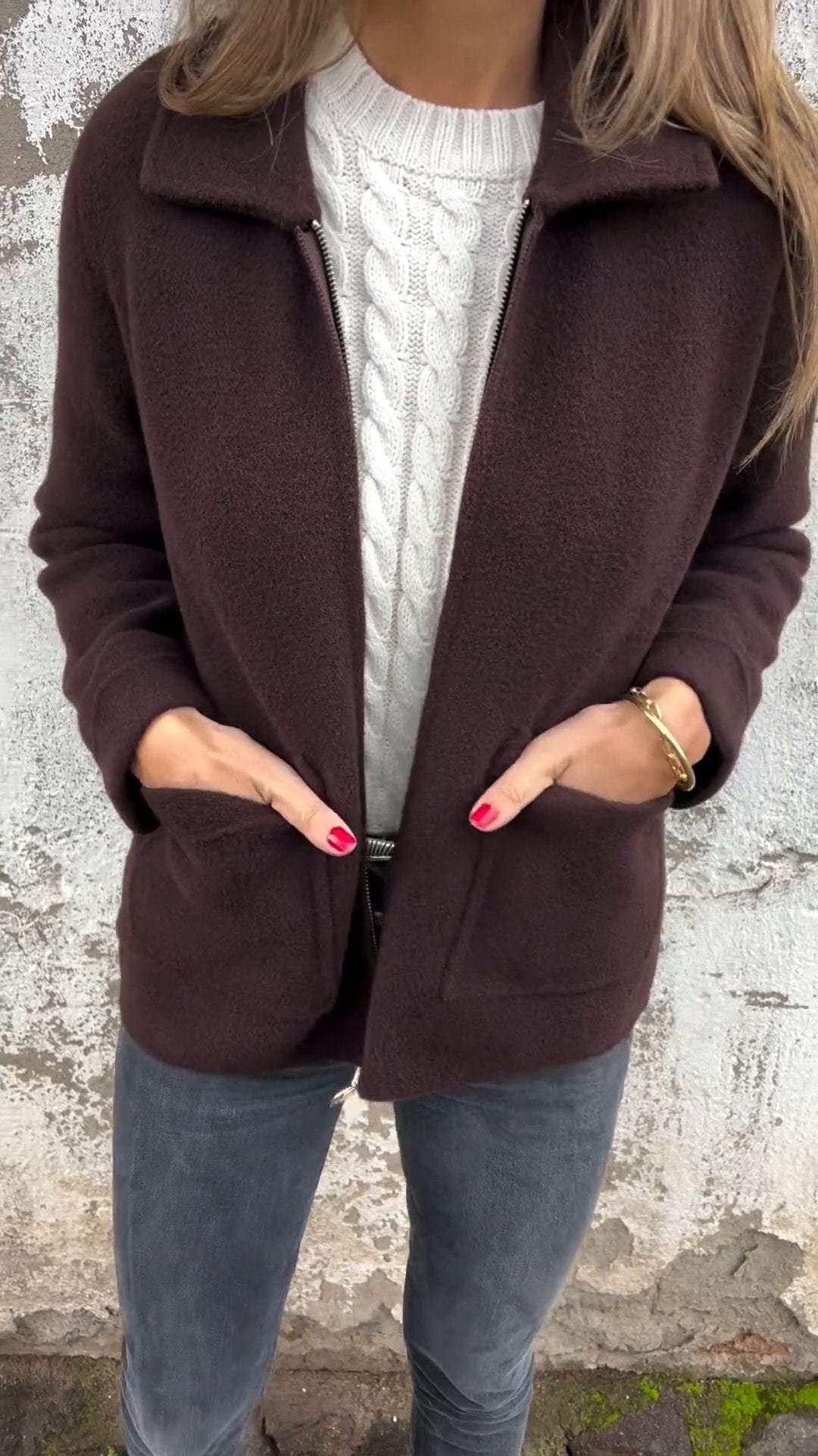 Camila - Elegant Cardigan Jacket for Any Occasion (Plus Size Available)