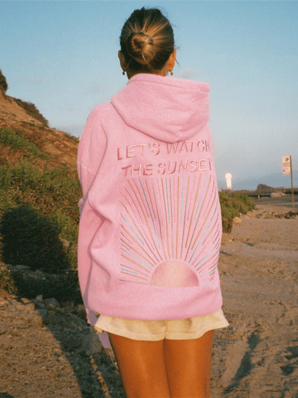 Layla - Relaxed Sunset-Inspired Hoodie