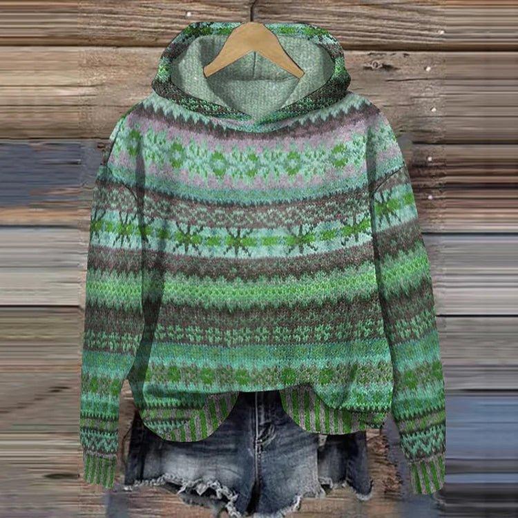 Nala - Boho-Inspired Hooded Sweater