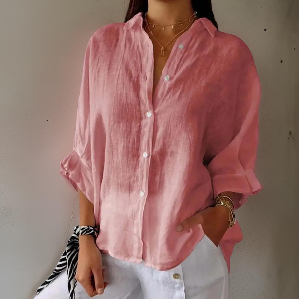 Sophia - Timeless Linen Blouse