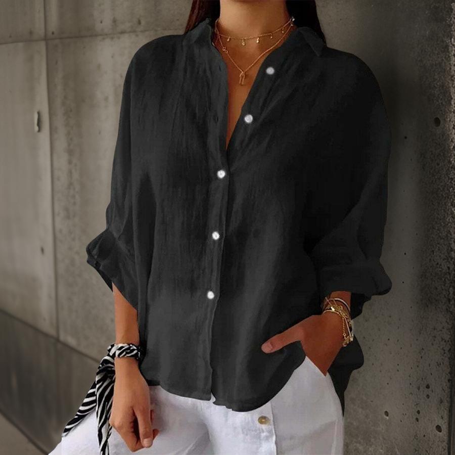 Sophia - Timeless Linen Blouse