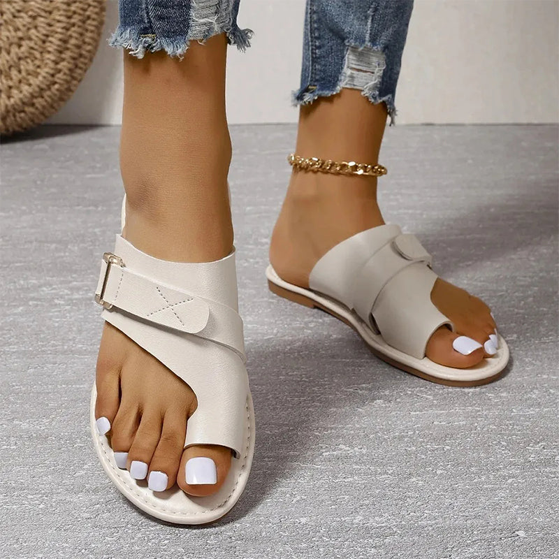 Everly - Sleek Slip-On Casual Sandals