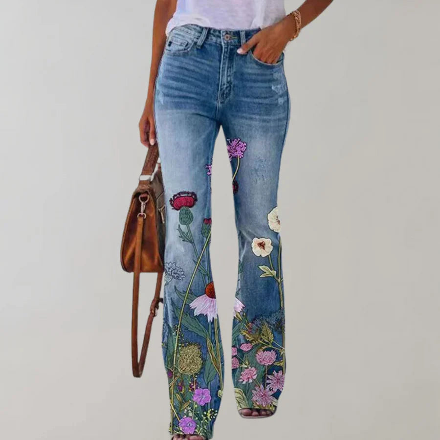 Luciana - Women's Flare Jeans
