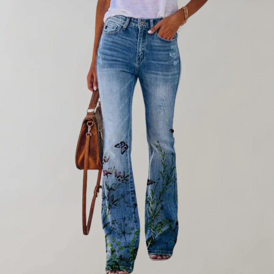 Luciana - Women's Flare Jeans