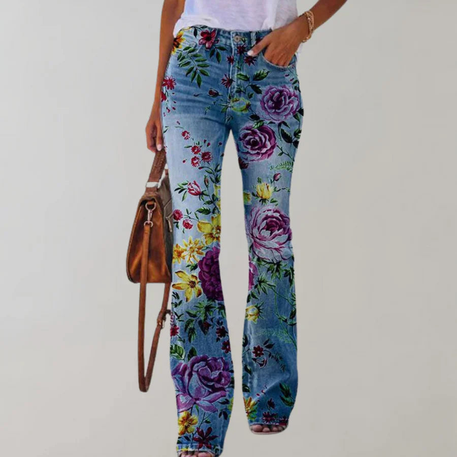 Luciana - Women's Flare Jeans