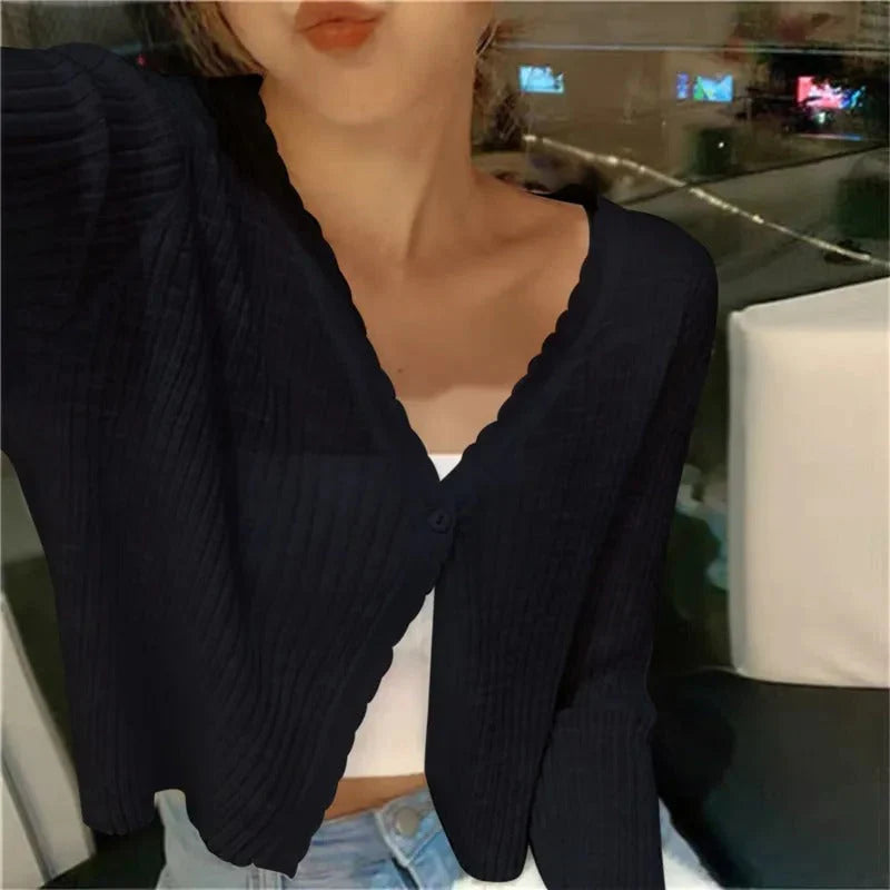 Hannah - Lightweight Summer Knit Cardigan