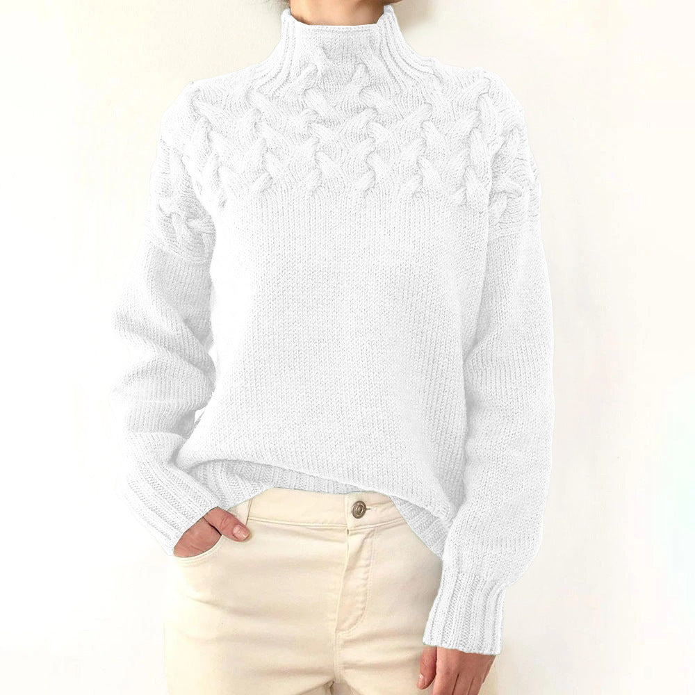 Gracie - Knitted Turtleneck Sweater Warm and Stylish for Cold Weather