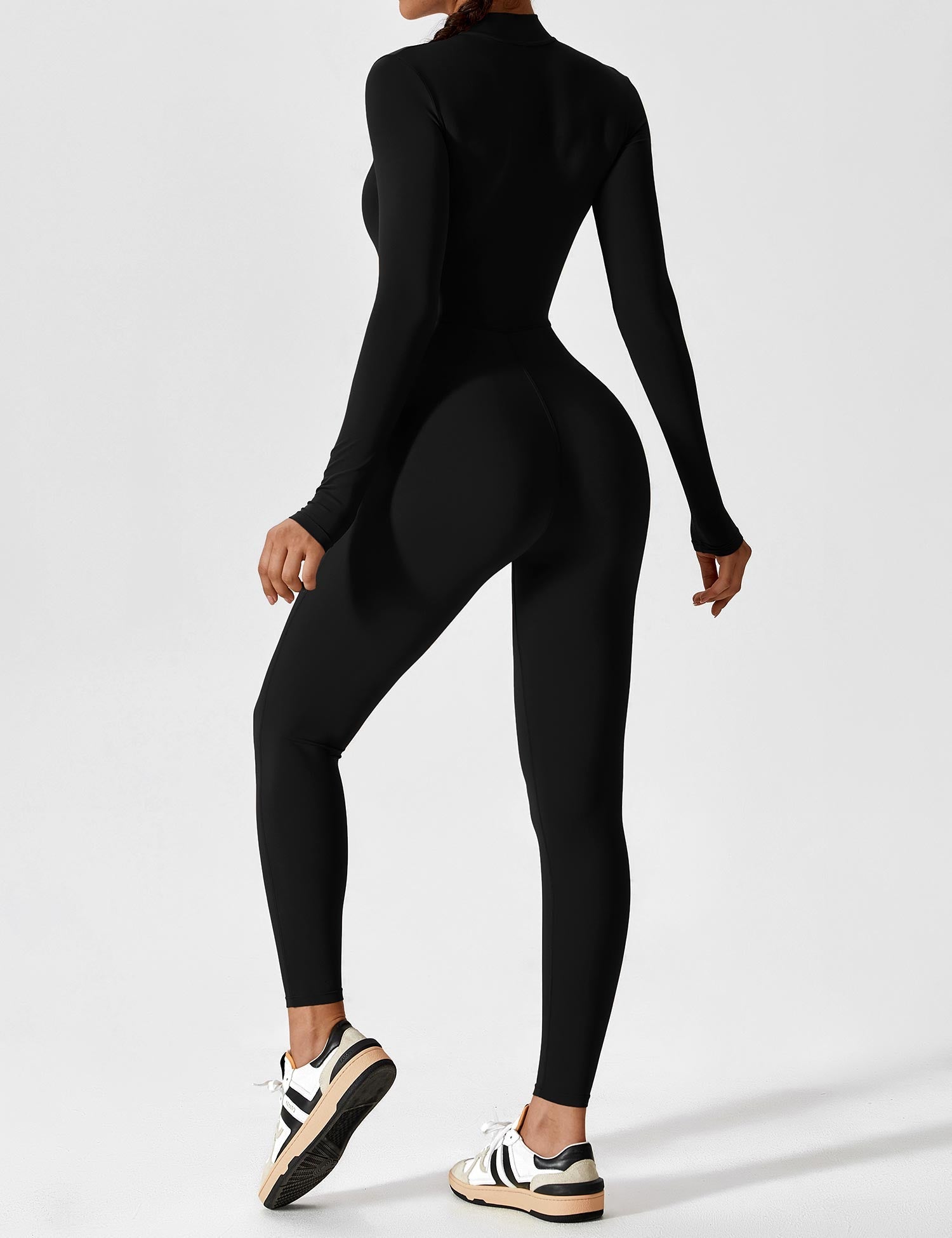 April - Stylish Long-Sleeve Jumpsuit