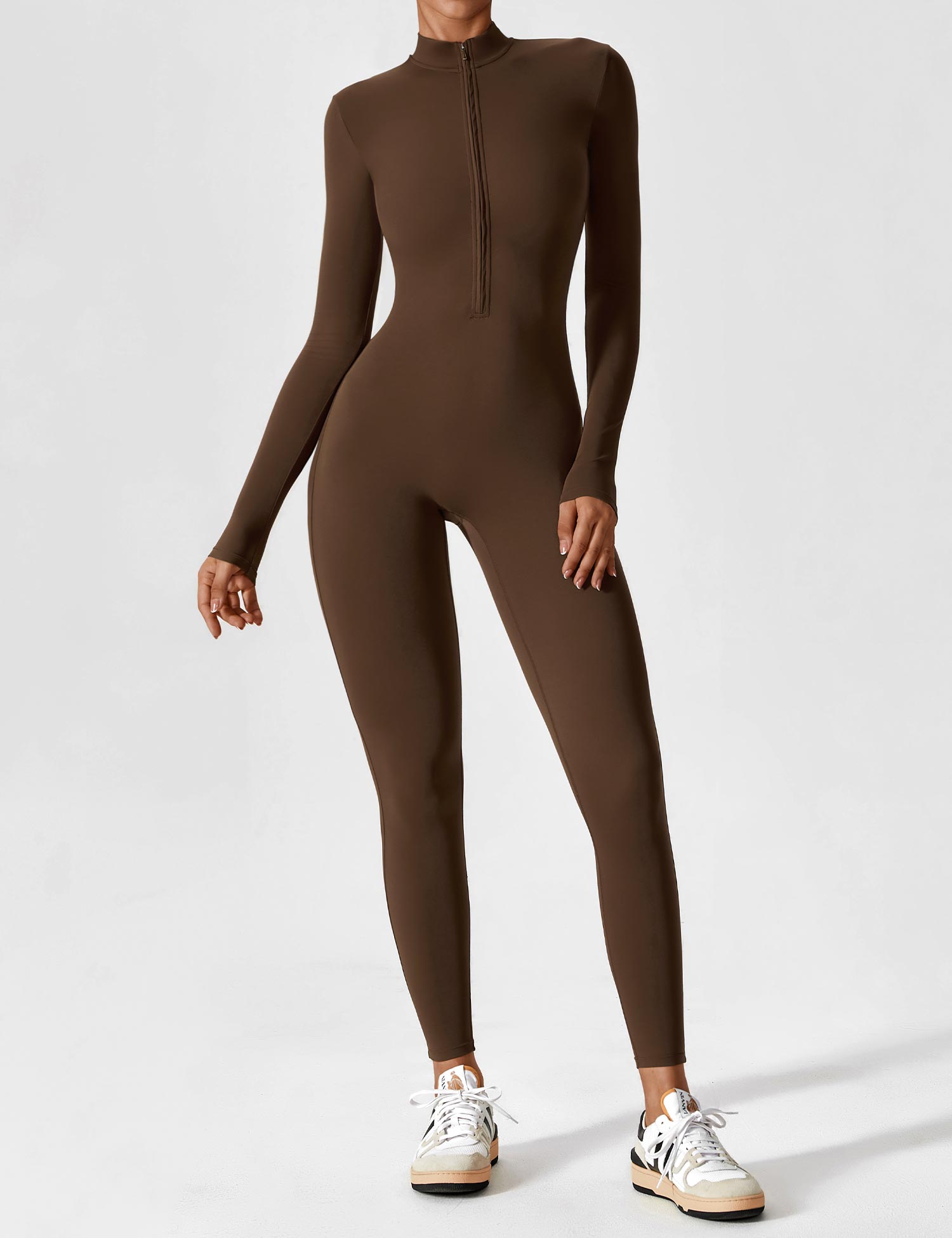 April - Stylish Long-Sleeve Jumpsuit